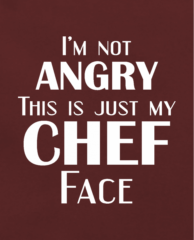 I'm not angry
